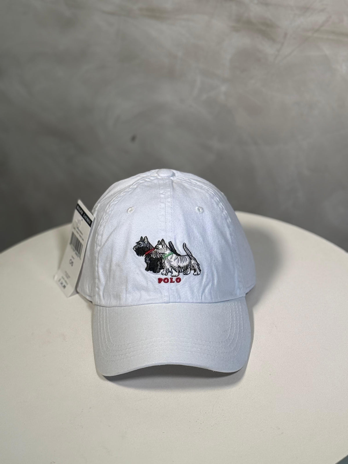 Boné Polo RL Dog Logo - Branco