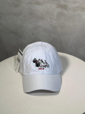 Boné Polo RL Dog Logo - Branco