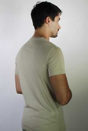Camiseta TH Masculina Classic Nape - Cáqui
