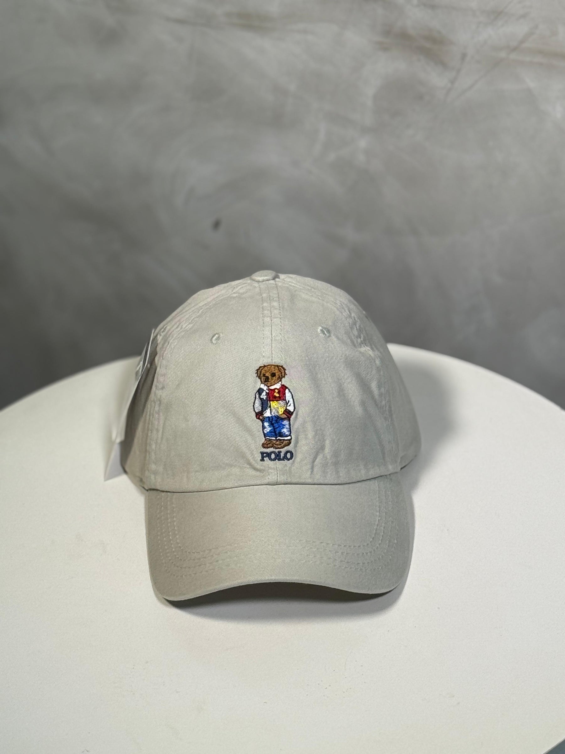 Boné Polo RL Bear - Creme