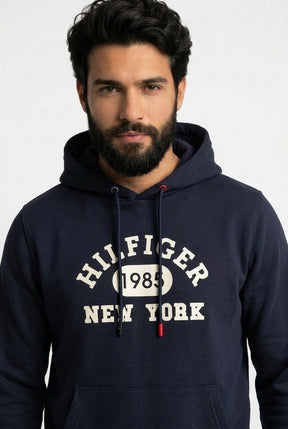 Moletom TH NYC Timeless Hoodie - Azul Marinho