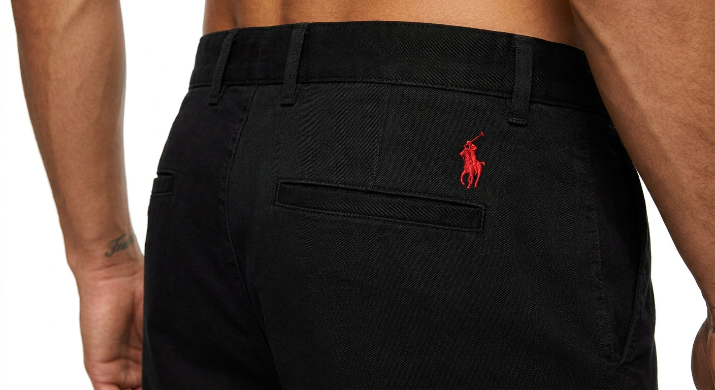 Bermuda Masculina Sarja RL - Preta