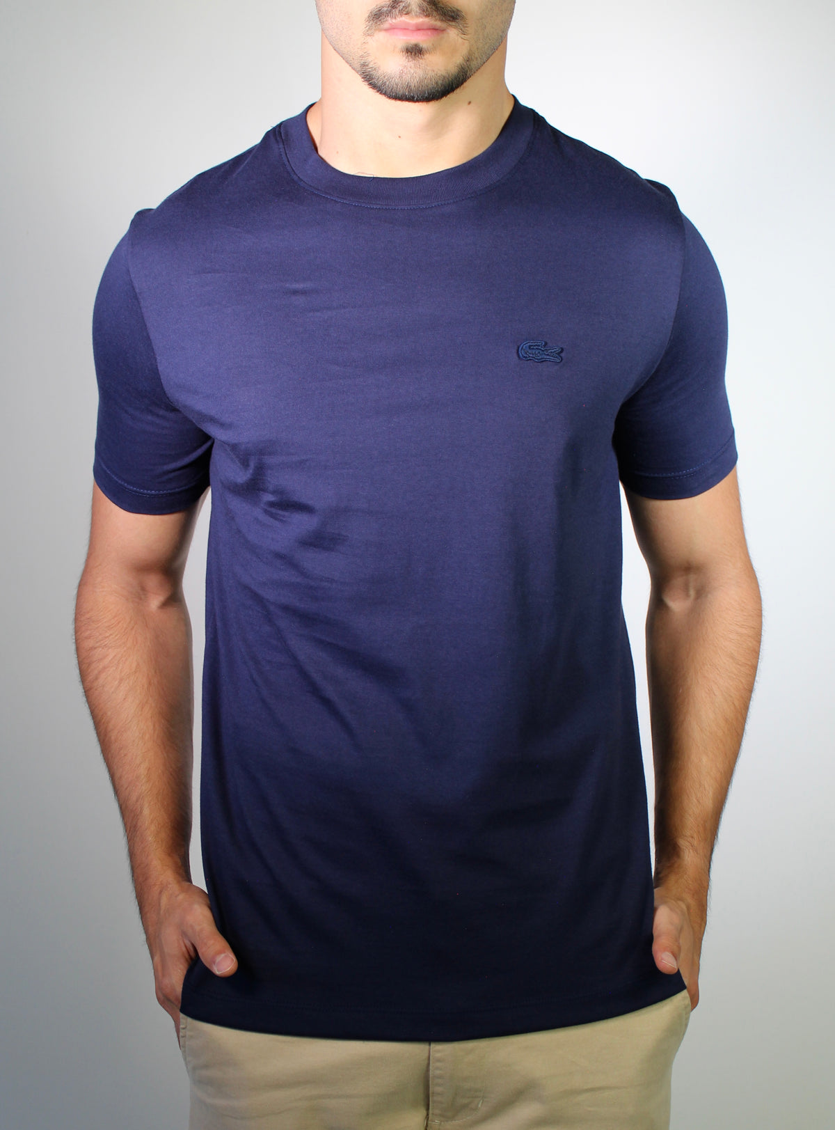Camiseta LCT Monochrome Croc - Azul Marinho