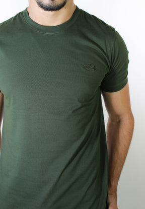 Camiseta LCT Monochrome Croc - Verde Musgo