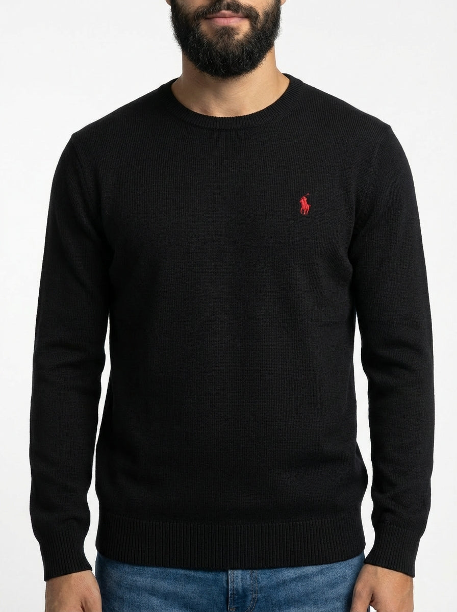 Suéter RL Essential - Preto