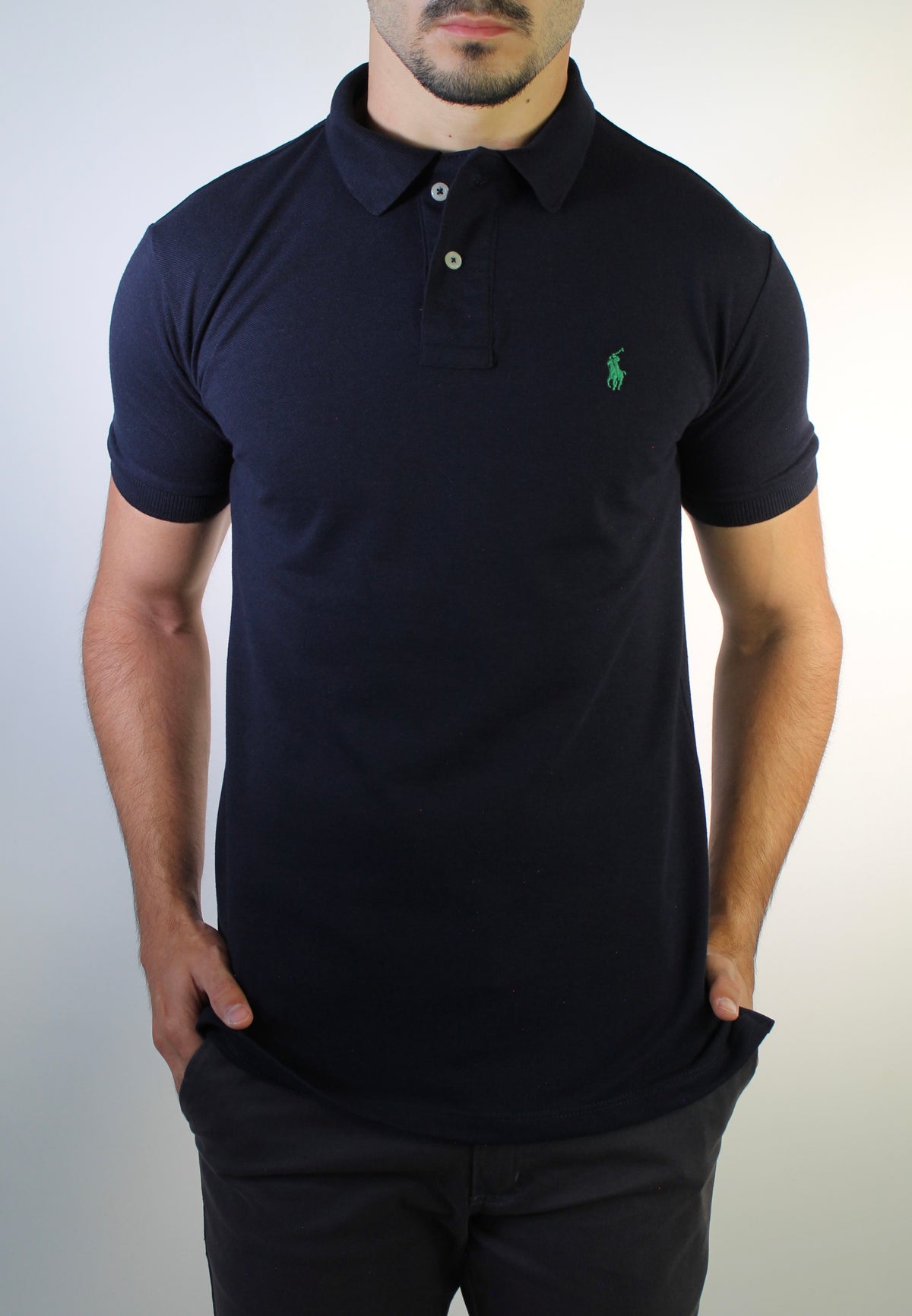 Camisa Gola Polo RL - Azul Marinho