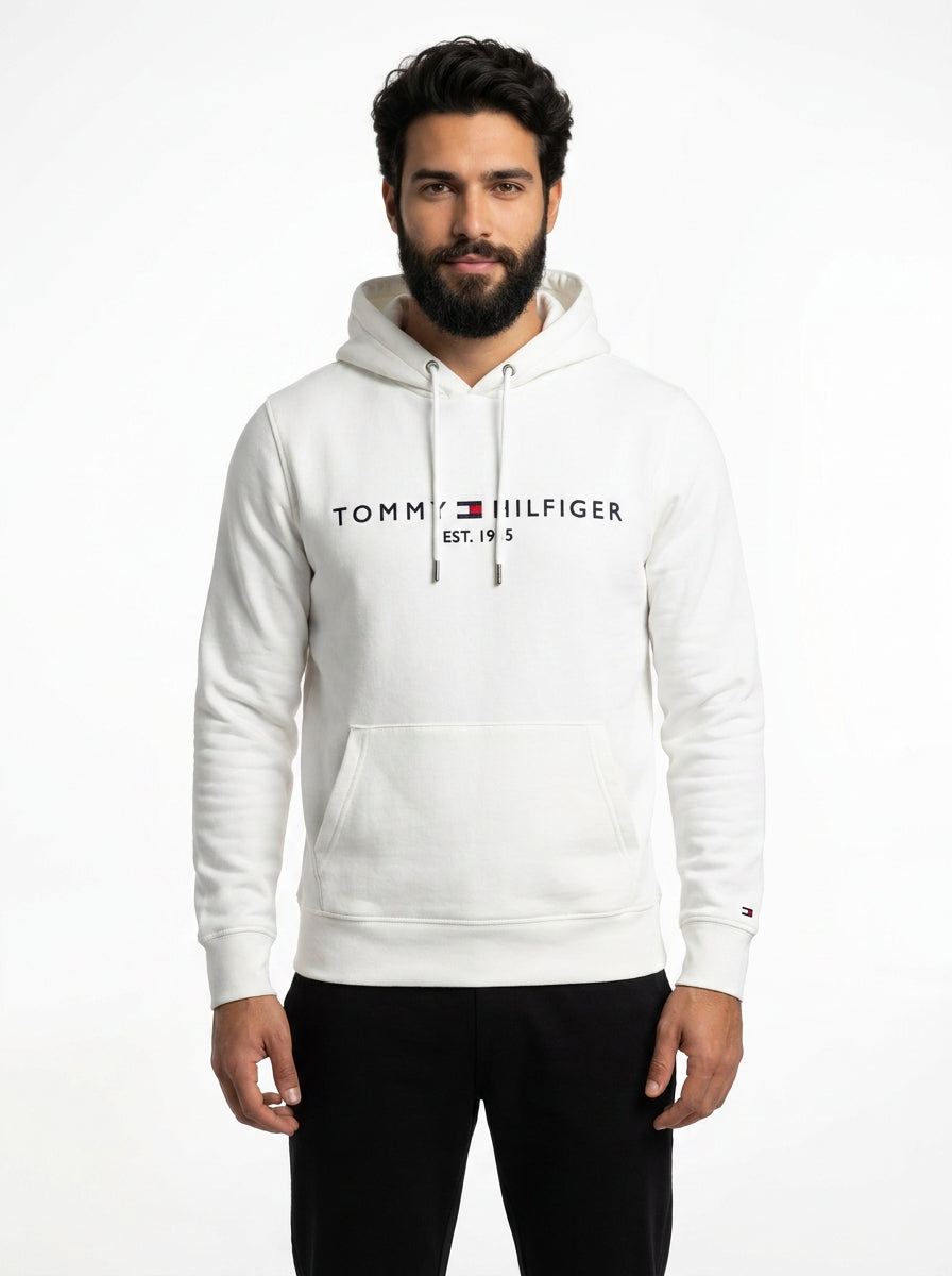 Moletom TH Est. 1986 Hoodie - Off White