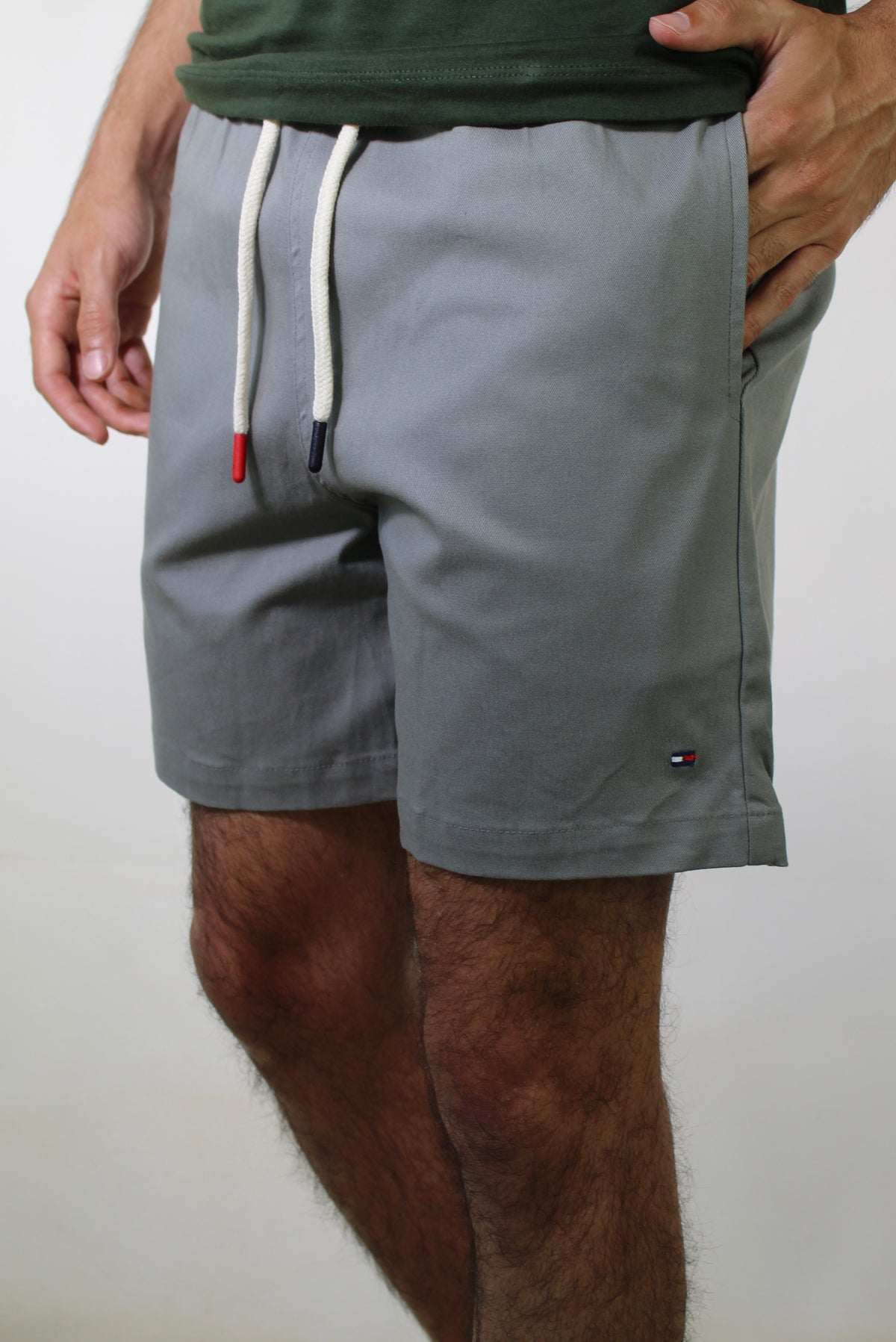 Short Sarja Masculino TH - Chumbo