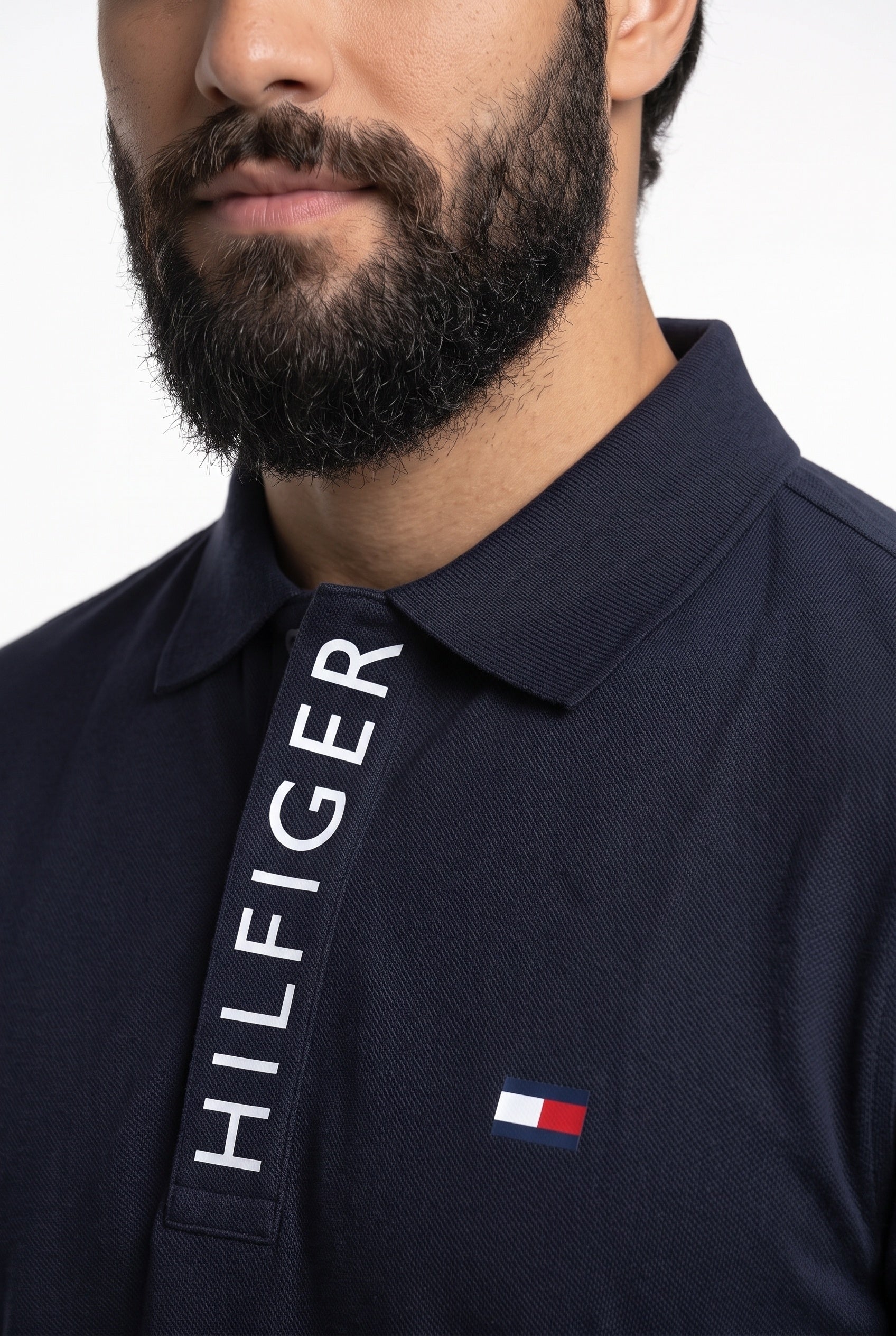 Combo 03 Camisas Gola Polo TH Statement Line