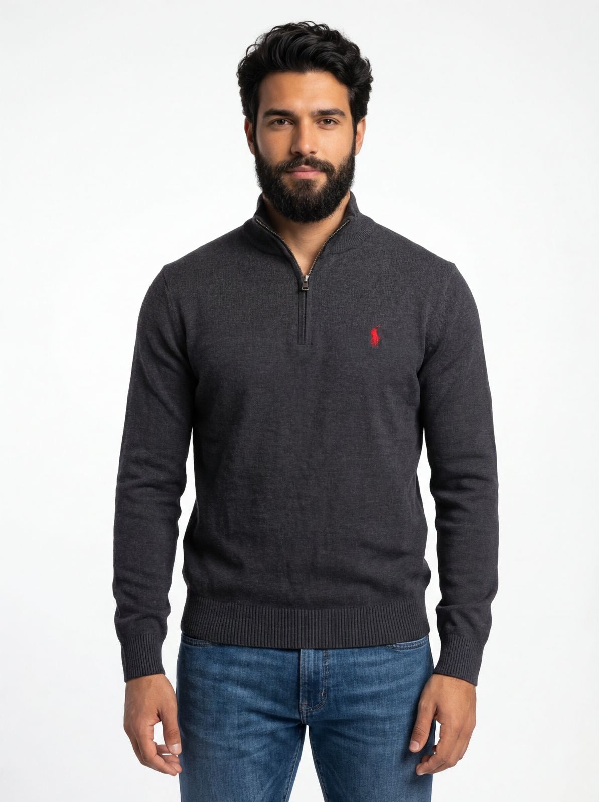 Suéter RL Timeless Knit - Grafite