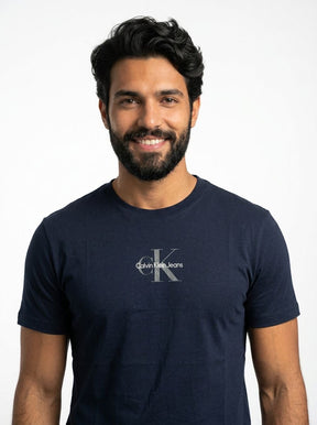 Camiseta CK Legacy Icon - Azul Marinho