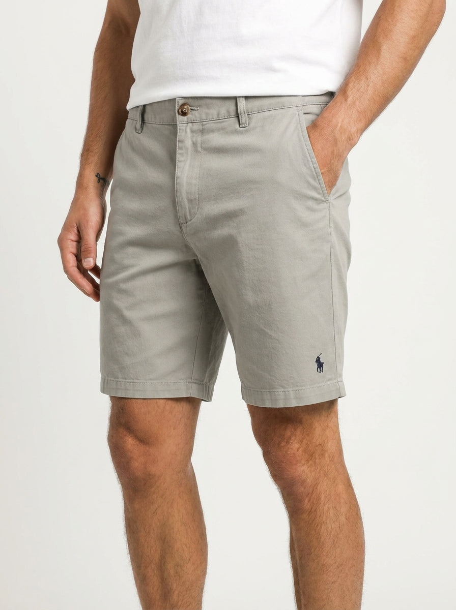 Bermuda Masculina Sarja RL - Cinza