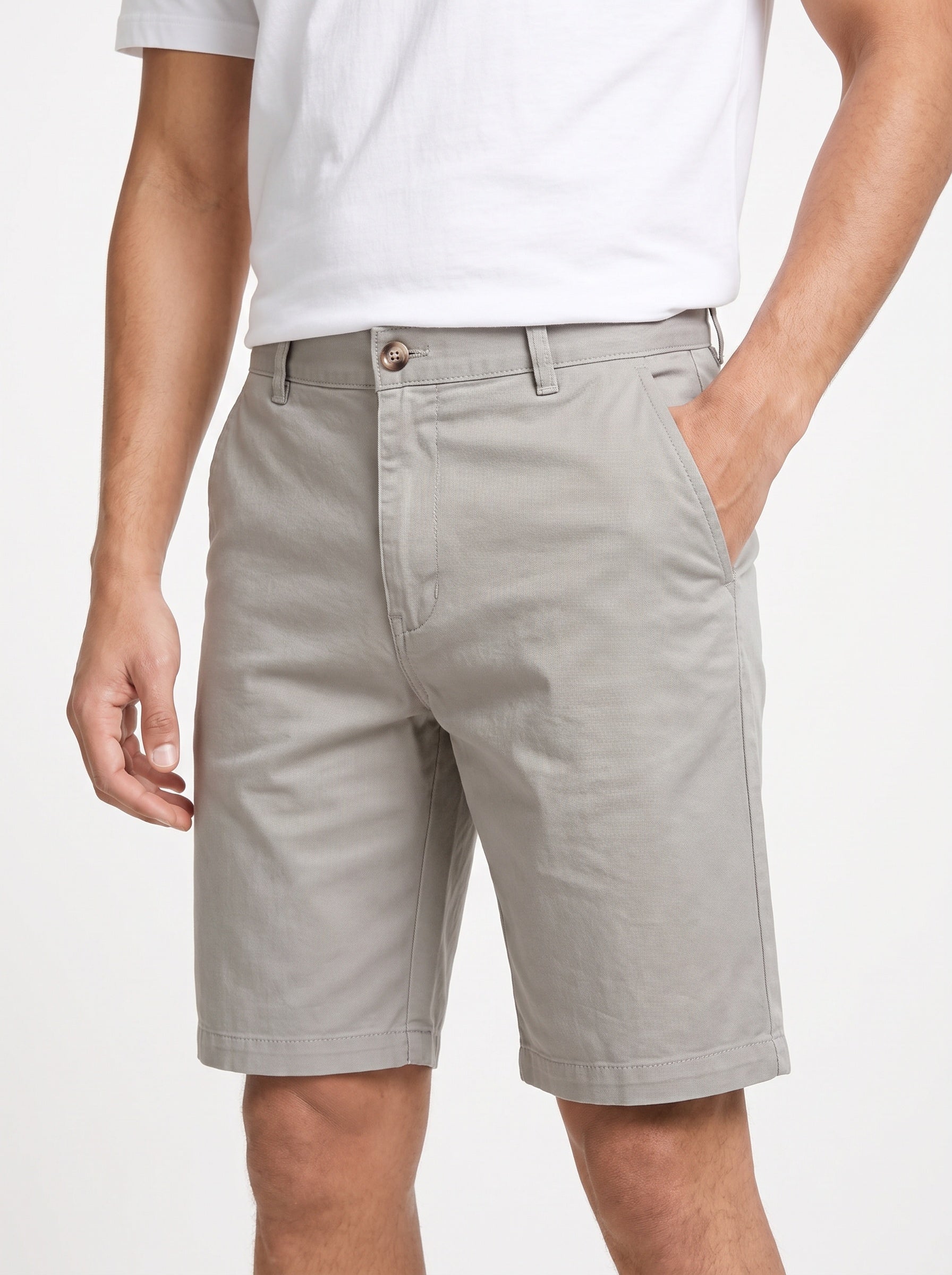 Bermuda Nobre Men Genova Sartorial - Cinza