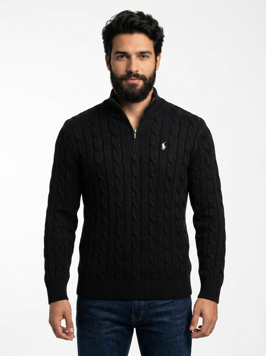 Suéter RL Hampton Signature - Preto