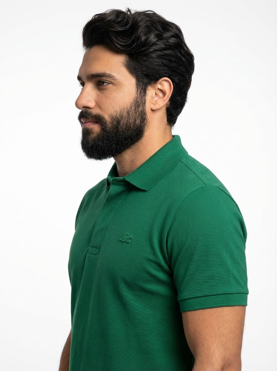 Camisa Gola Polo LCT Paris - Verde Bandeira