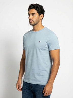 Camiseta TH Masculina Classic Nape - Azul Acinzentado