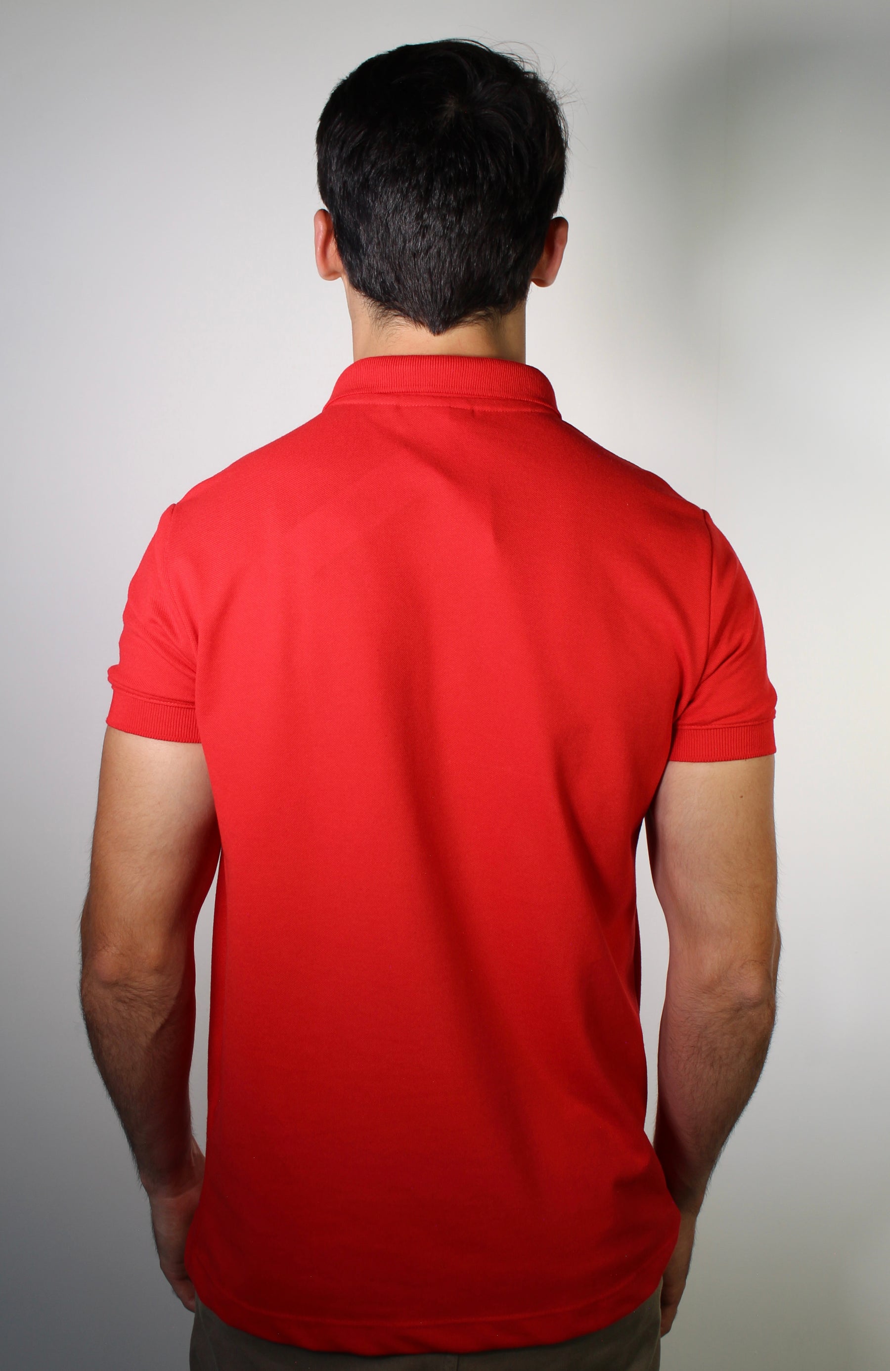 Camisa Gola Polo LCT Front Zipper - Vermelha