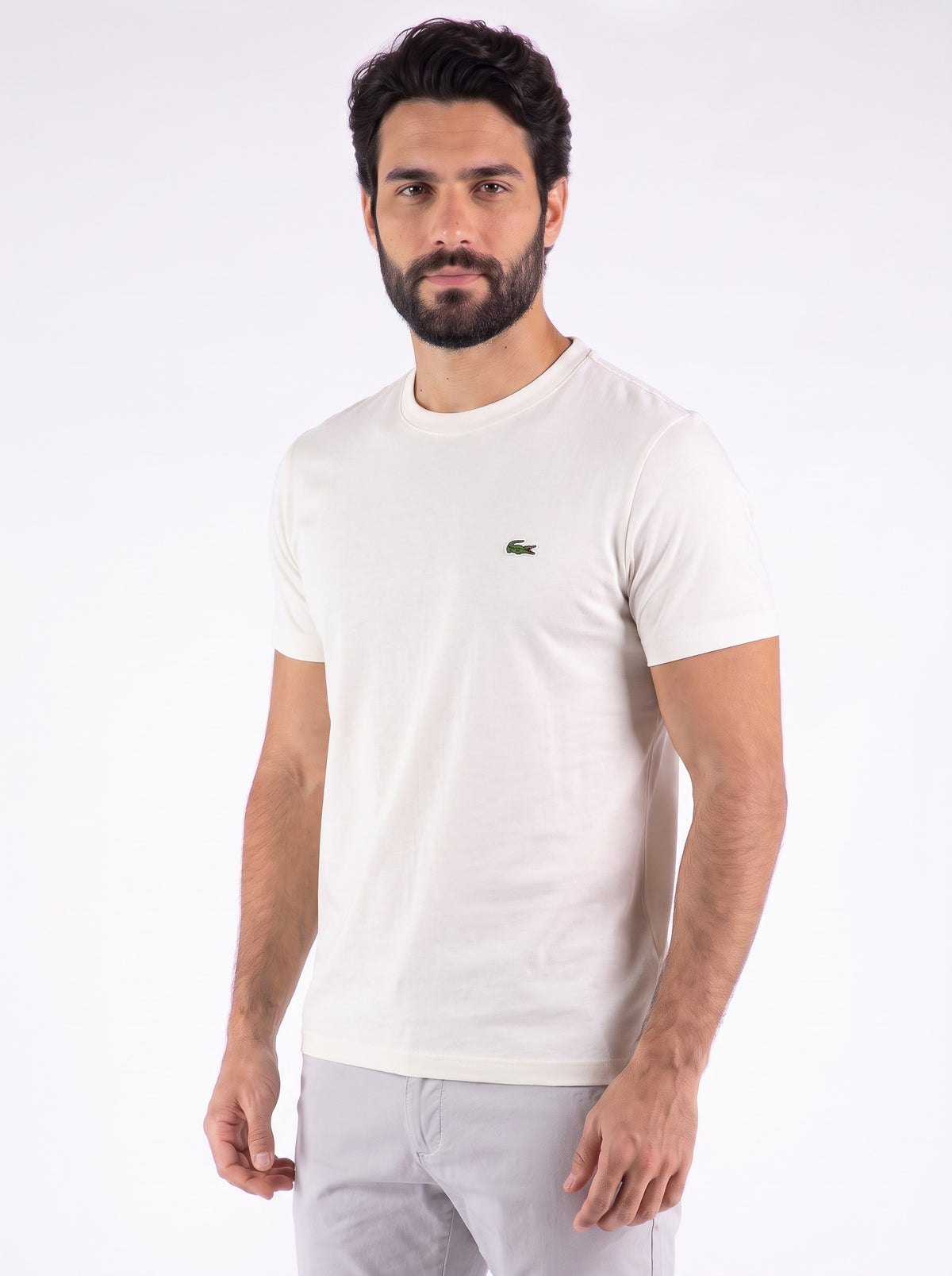 Camiseta Algodão Pima LCT - Off White