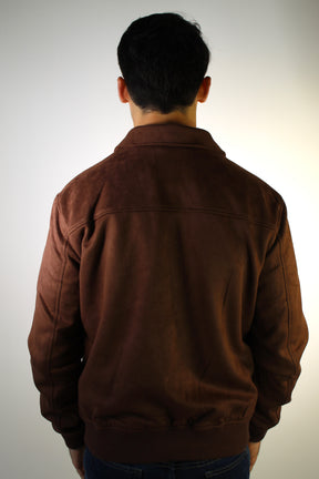 Jaqueta Suede TH - Marrom
