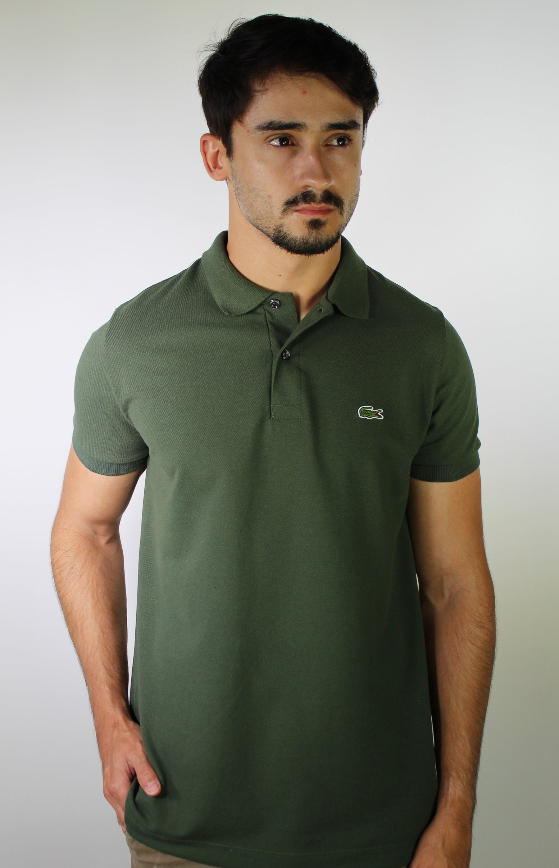 Camisa Gola Polo Masculina LCT – Verde Musgo