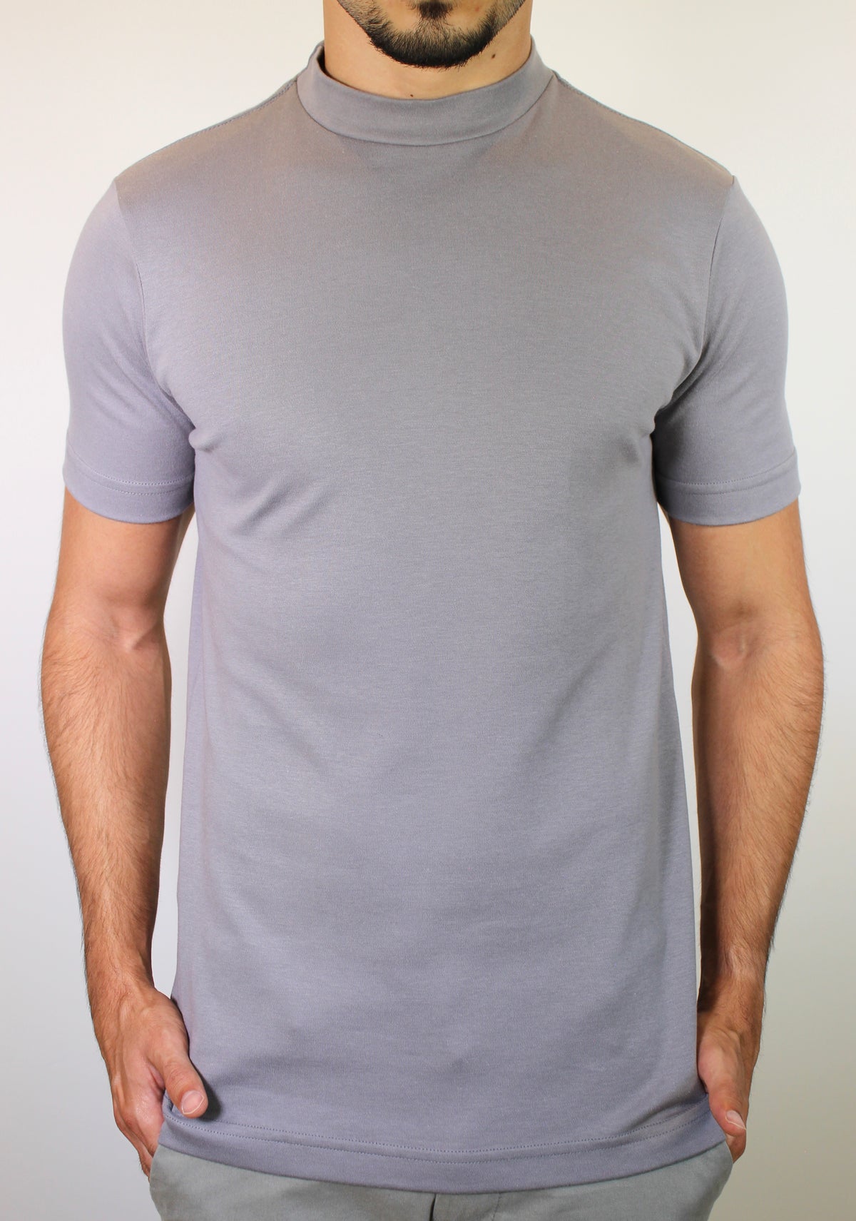 Camiseta Gola Midi Nobre Men - Cinza