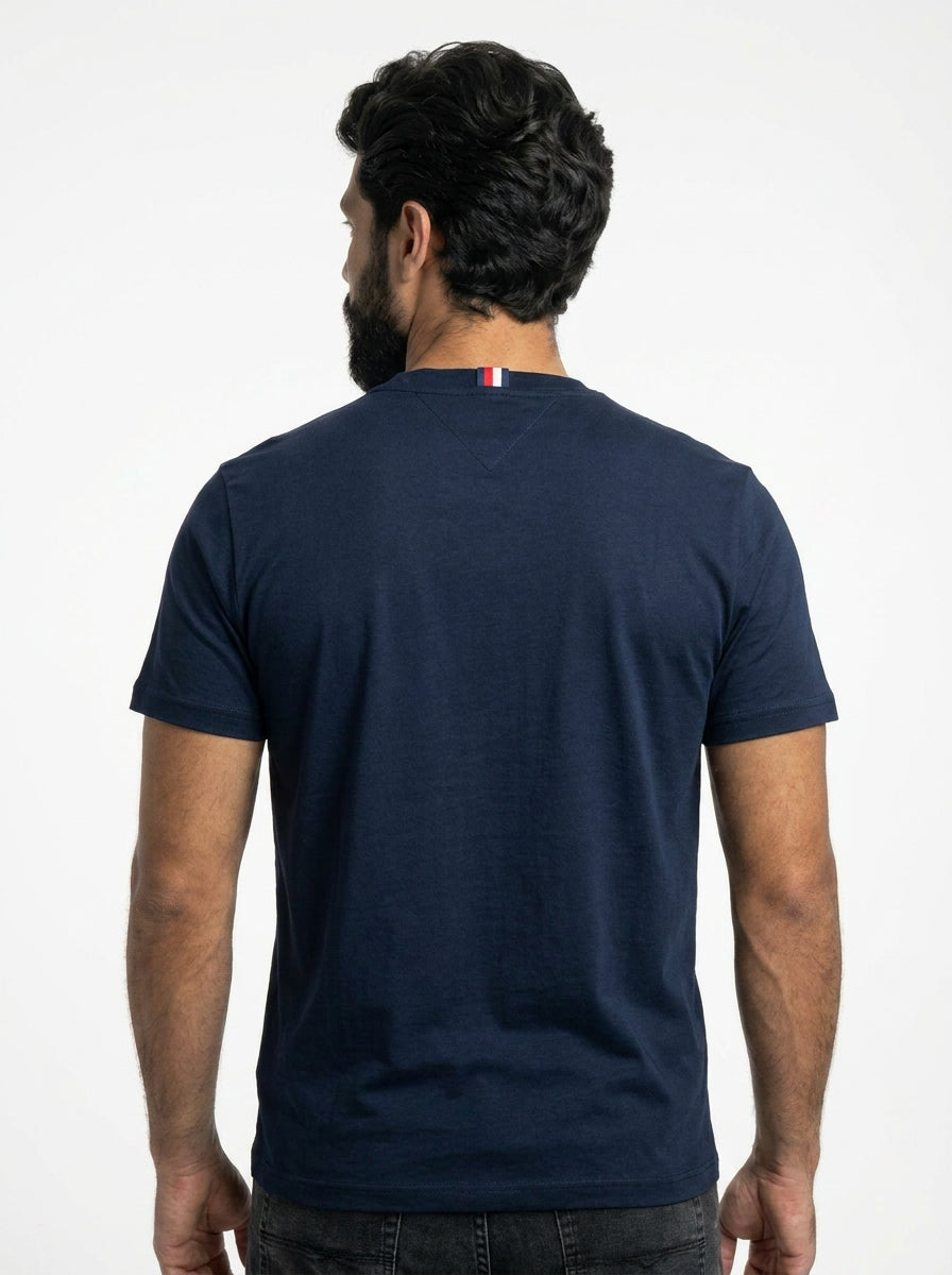 Camiseta TH Urban Line Statement - Azul Marinho
