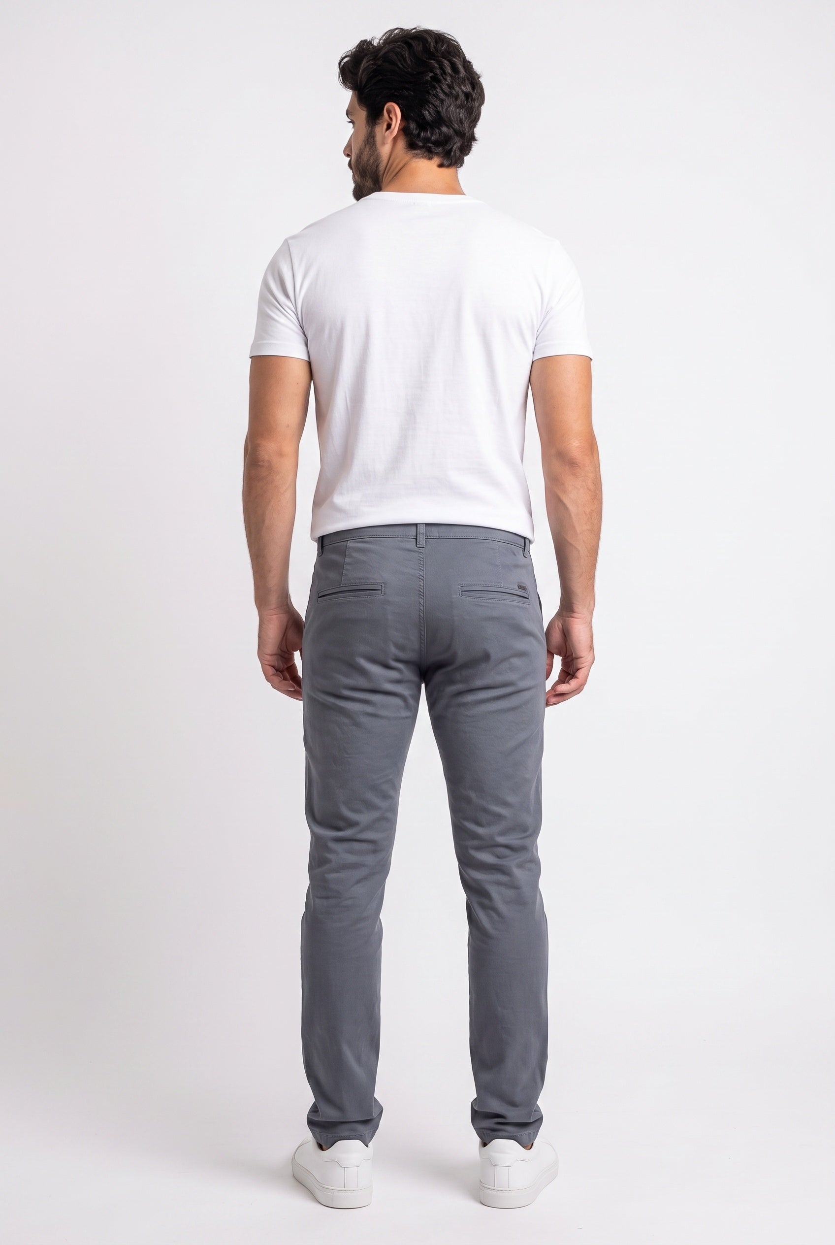 Calça Sarja Nobre Men - Chumbo