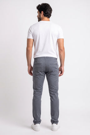 Calça Sarja Nobre Men - Chumbo