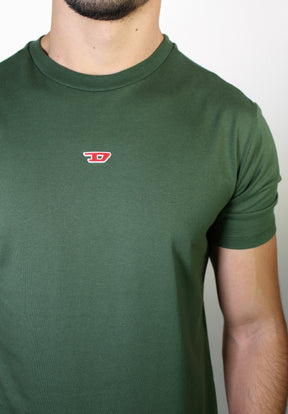 Camiseta DSL Essential Logo - Verde Musgo
