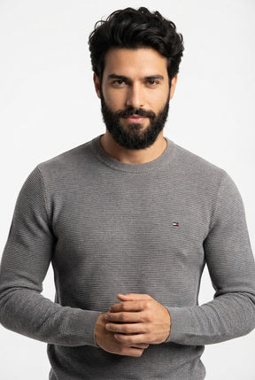 Camisa Long Sleeve TH Amalfi Core - Cinza