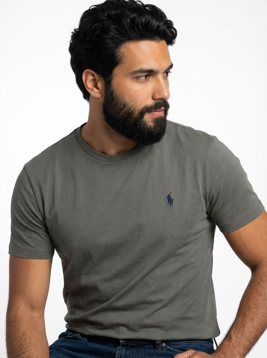 Camiseta RL Icon Classic - Chumbo