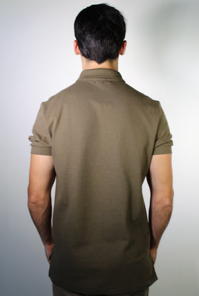 Camisa Gola Polo RL - Verde Oliva Small Pony Colorido