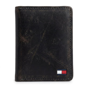 Carteira TH Classic Edge Vertical - Café