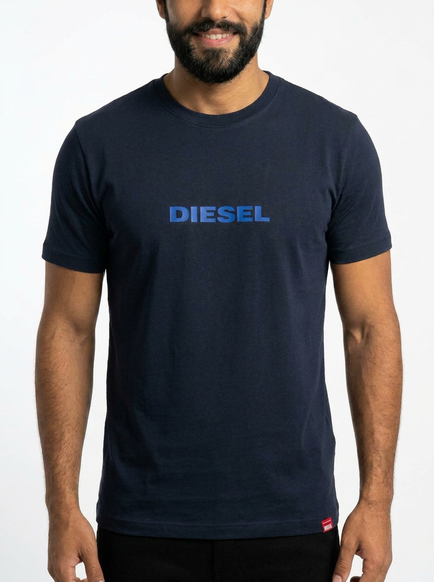 Camiseta DSL Bold Central Logo - Azul Marinho
