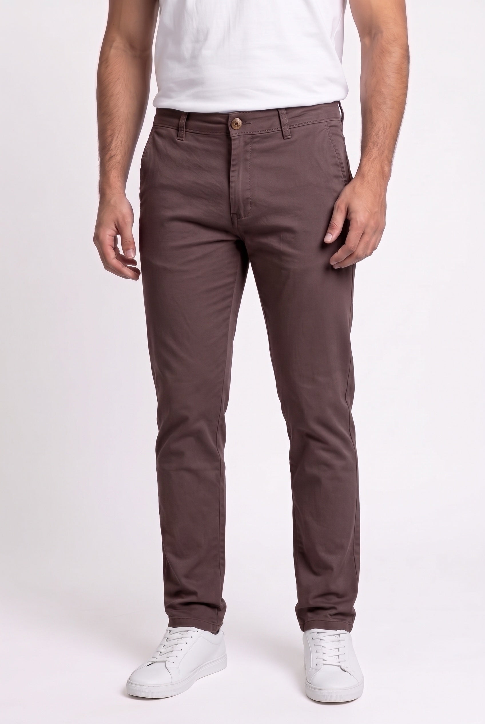 Calça Sarja Nobre Men - Marrom