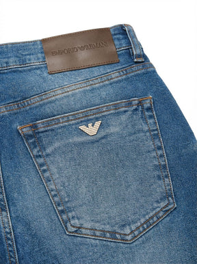 Calça Jeans EA - Retro Blue Fit