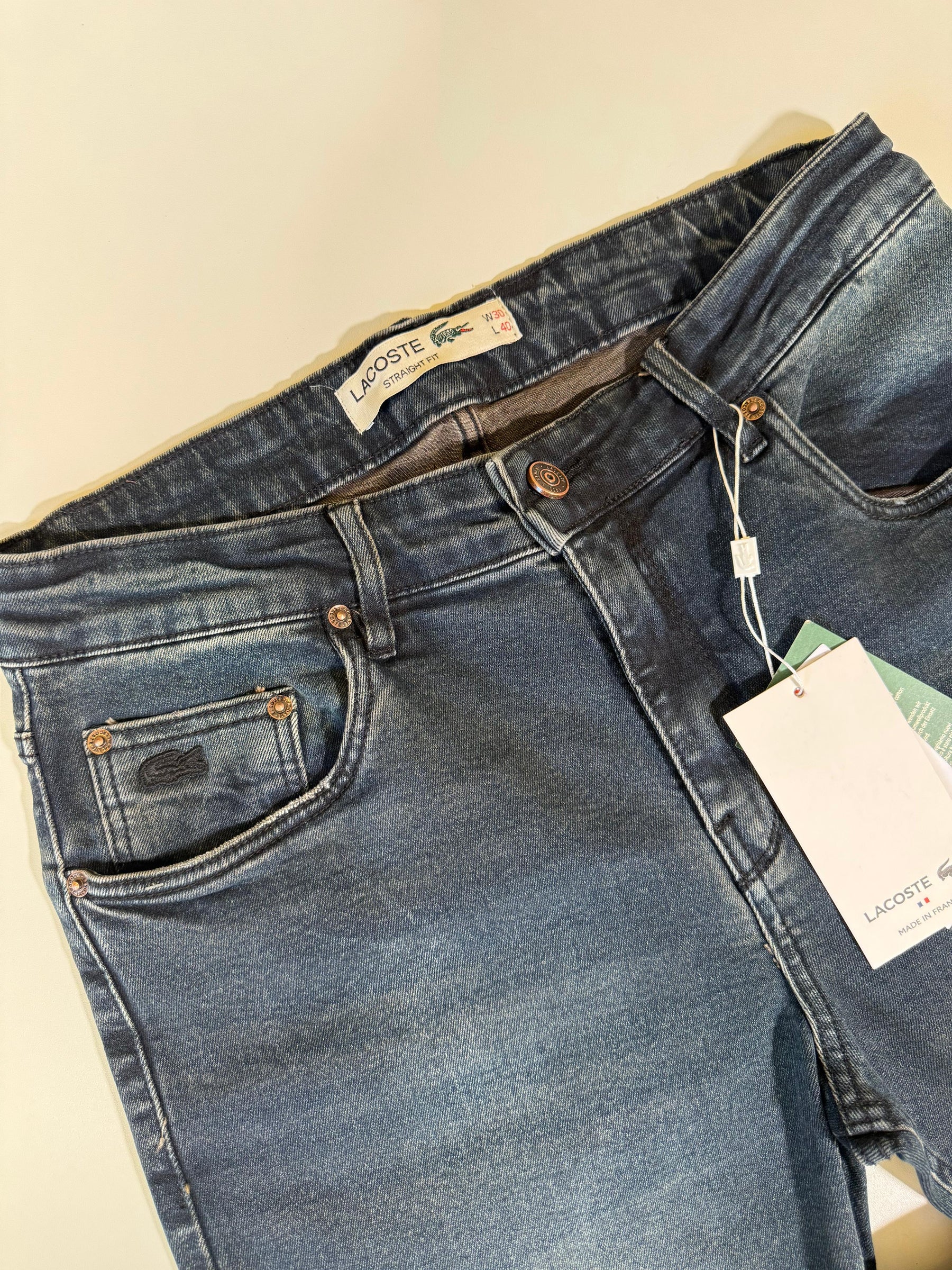 Calça Jeans LCT - Vintage Stone Wash Blue Croc