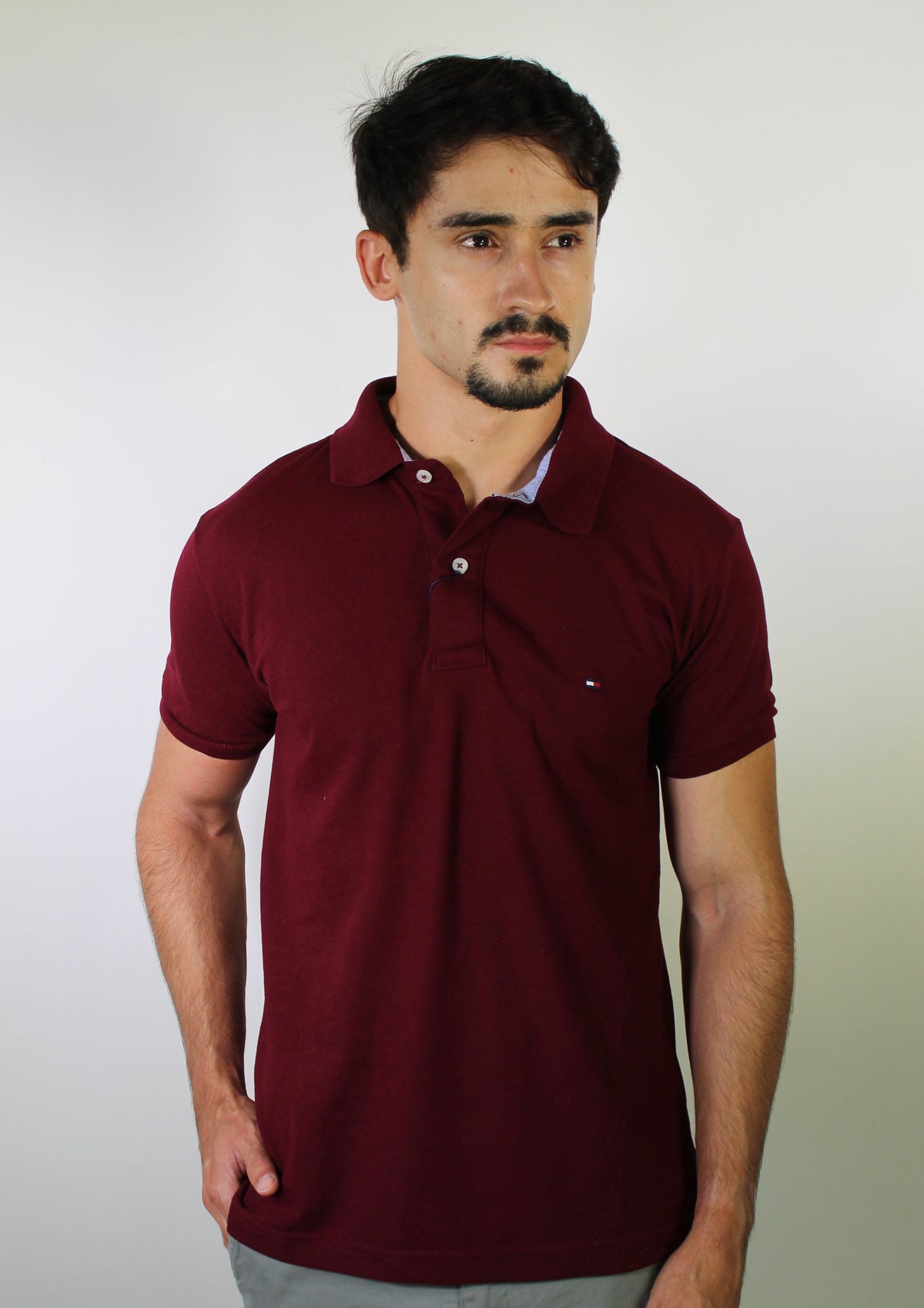 Camisa Gola Polo TH Masculina Coupe Sur Ivy - Bordô