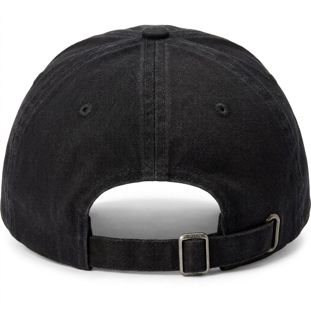Boné Polo RL P Letter - Preto