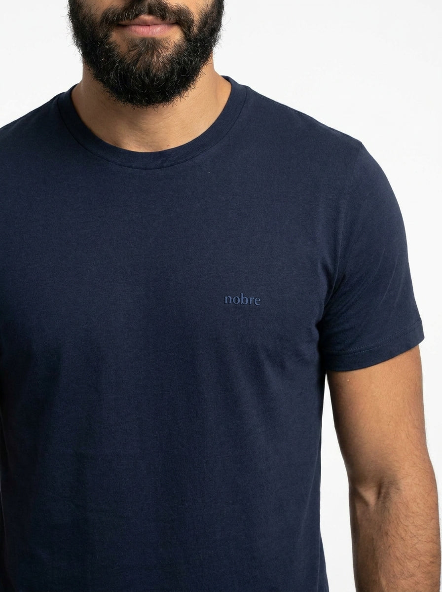 Camiseta Masculina Nobre Men - Azul Marinho