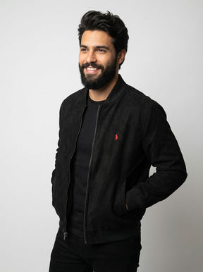 Jaqueta Suede RL Smart Modern Fit - Preta