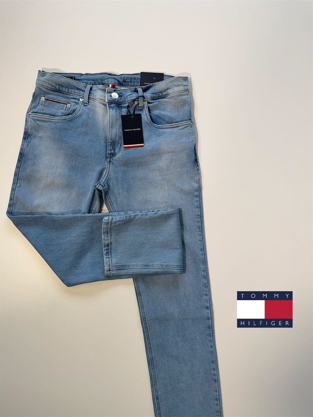 Calça Jeans TH - Sky Wash Light Blue