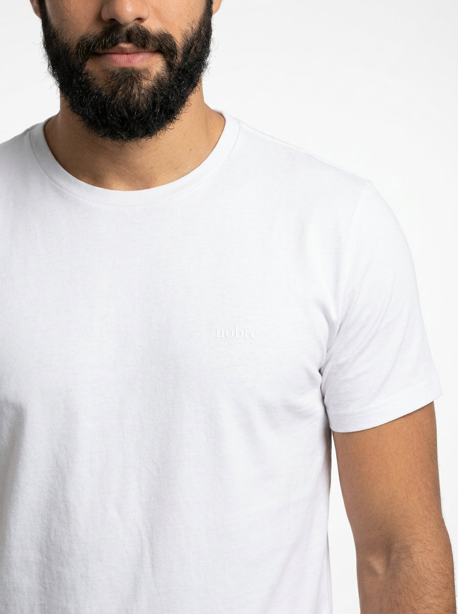 Camiseta Masculina Nobre Men - Off White