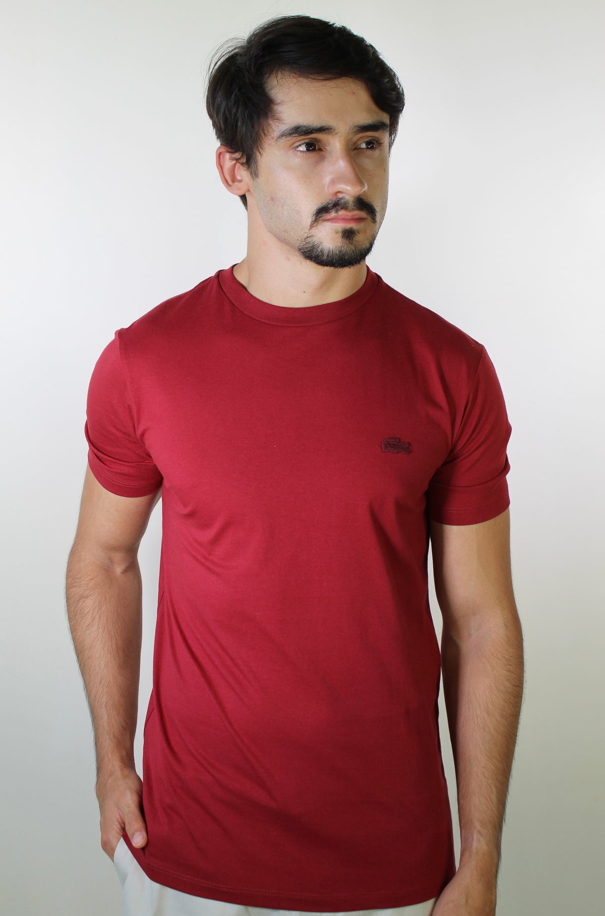 Camiseta LCT Monochrome Croc - Bordô