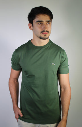 Camiseta Algodão Pima LCT - Verde Musgo