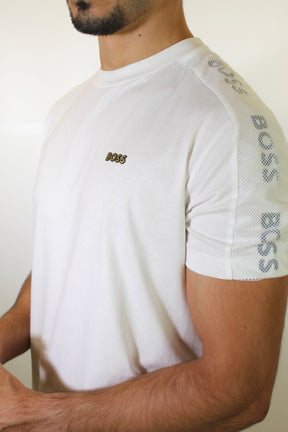 Camiseta Boss Air Flow Style - Branca