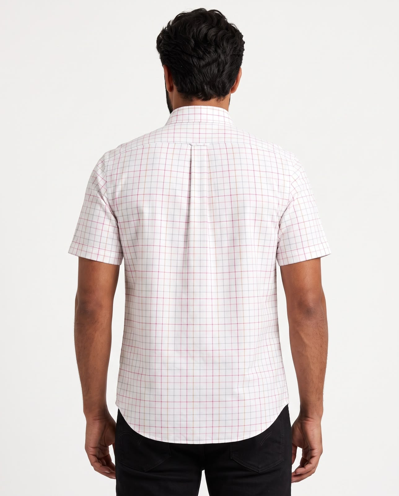Camisa Manga Curta RL - Brighton Check Xadrez Rosa