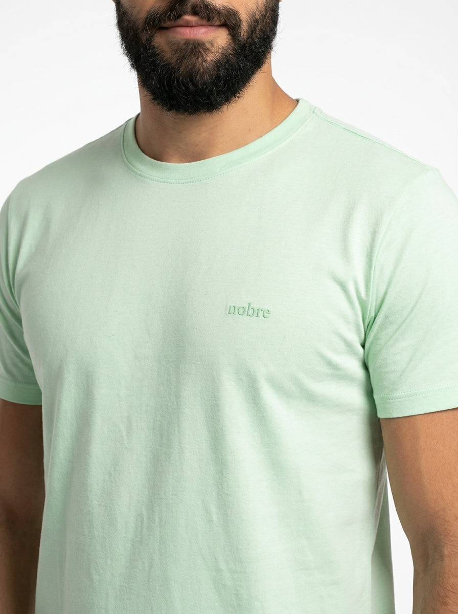 Camiseta Masculina Nobre Men - Verde Menta