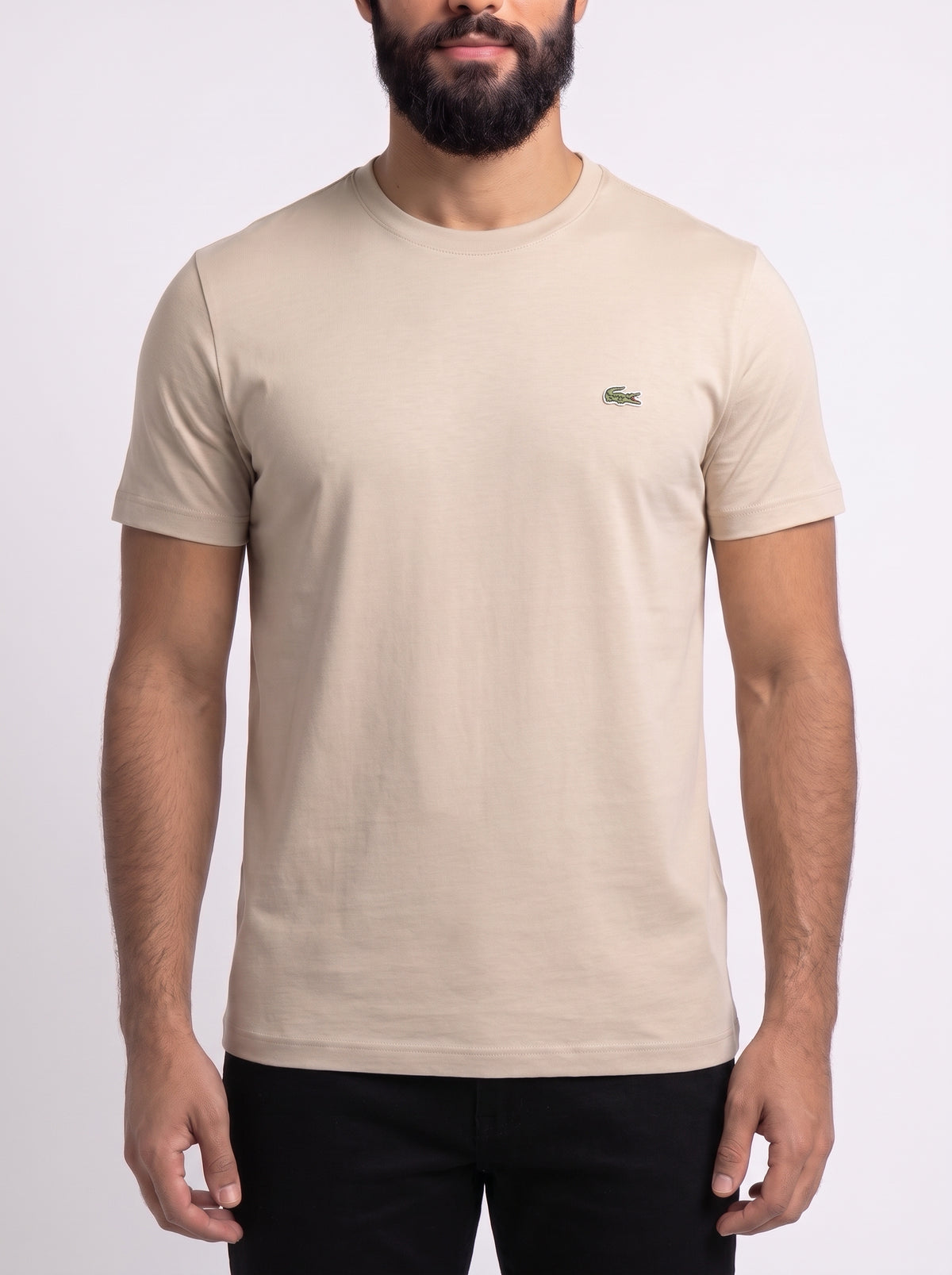 Camiseta Algodão Pima LCT - Areia