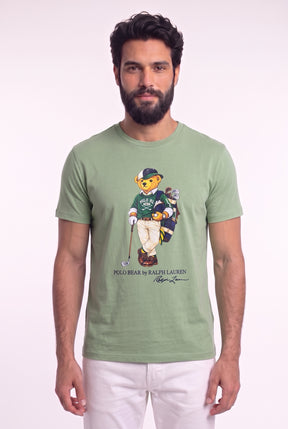 Camiseta RL Madison Avenue Bear - Verde Menta